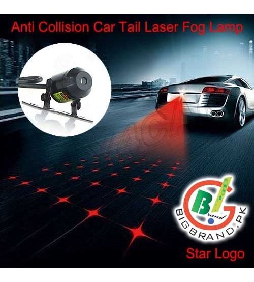 Star Pattern Car Laser Fog Lamp Light